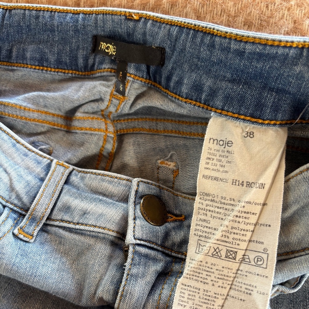 Vintage Maje skinny jeans